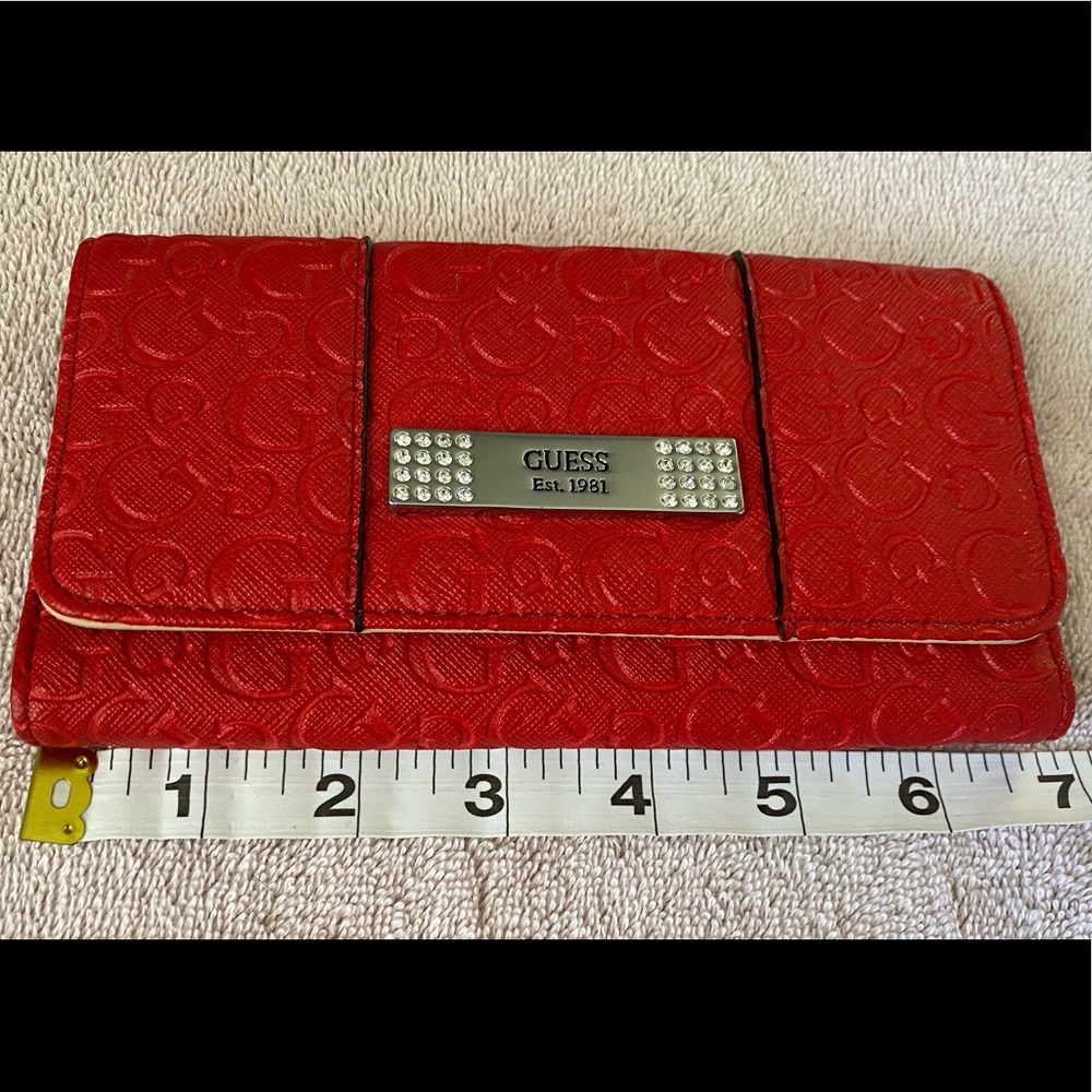 Guess Red Wallet
